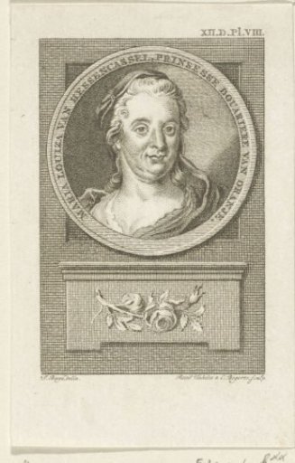 Portrait of Maria Louisa of Hesse-Kassel