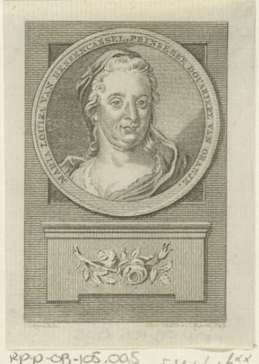 Portrait of Maria Louisa of Hesse-Kassel