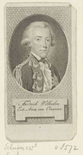 Portrait of Willem I Frederik, King of the Netherlands
