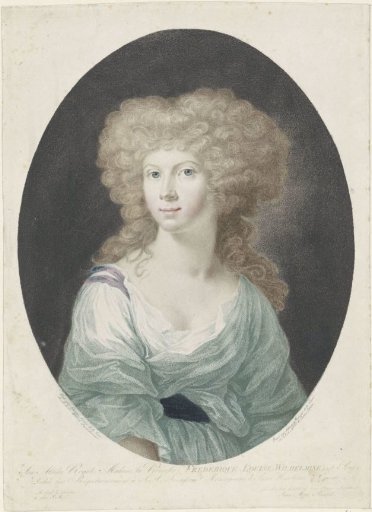 Portrait of Wilhelmina of Prussia