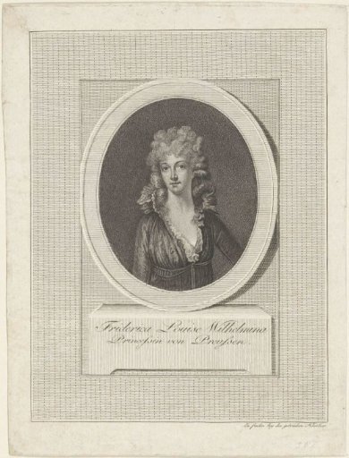 Portrait of Wilhelmina of Prussia