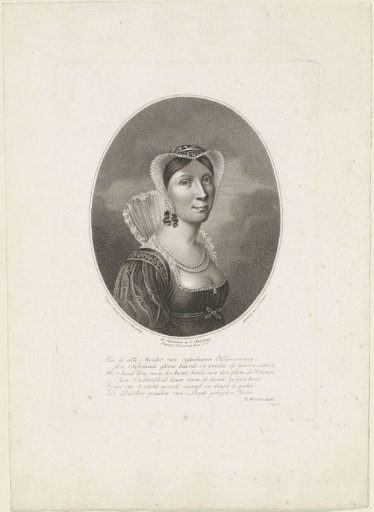 Portrait of Wilhelmina of Prussia