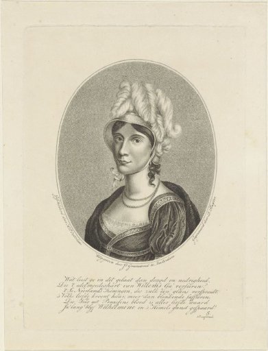 Portrait of Wilhelmina of Prussia
