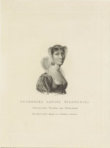 Portrait of Wilhelmina of Prussia