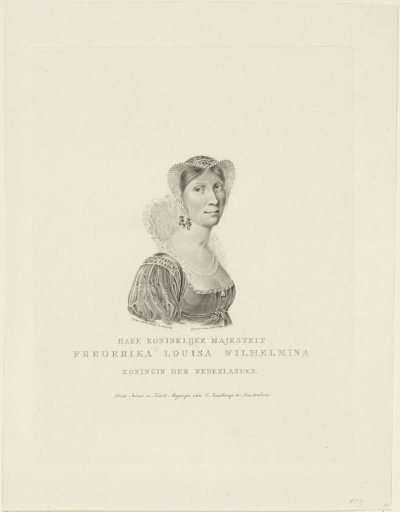 Portrait of Wilhelmina of Prussia