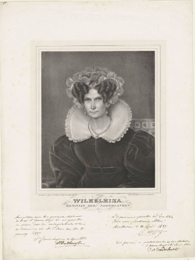 Portrait of Wilhelmina of Prussia
