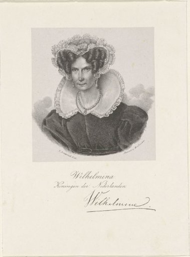 Portrait of Wilhelmina of Prussia