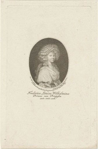 Portrait of Wilhelmina of Prussia