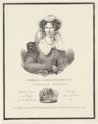Portrait of Wilhelmina of Prussia
