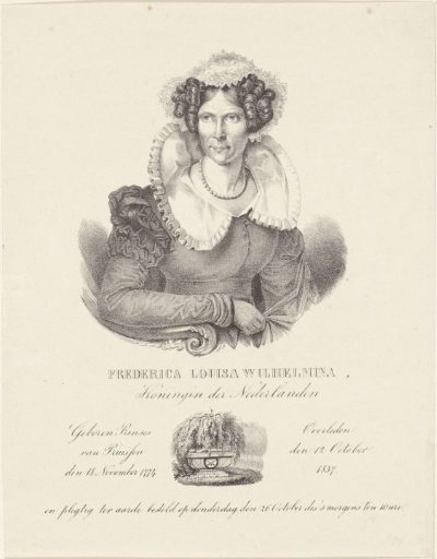 Portrait of Wilhelmina of Prussia
