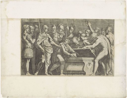 Alexander the Great Has the Works of Homer Safely Stored