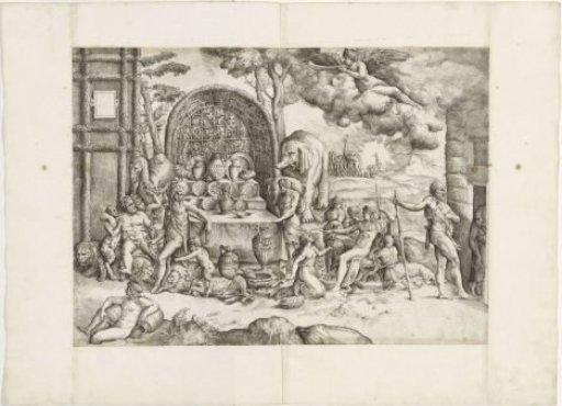 The Wedding Feast of Amor and Psyche