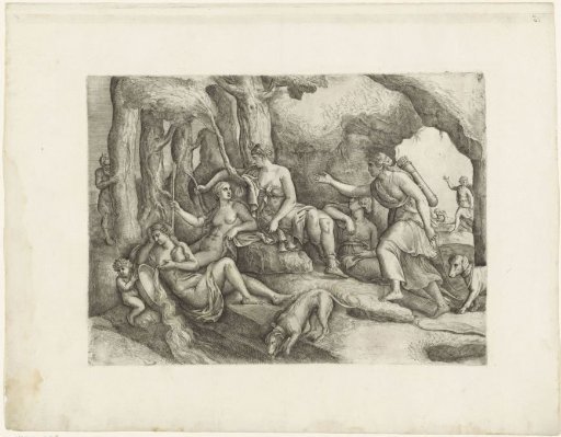 Diana and her nymphs
