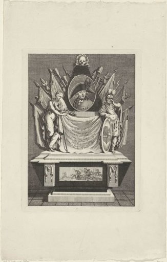 Allegorical Monument to Frederick, Prince of Orange-Nassau, 1799