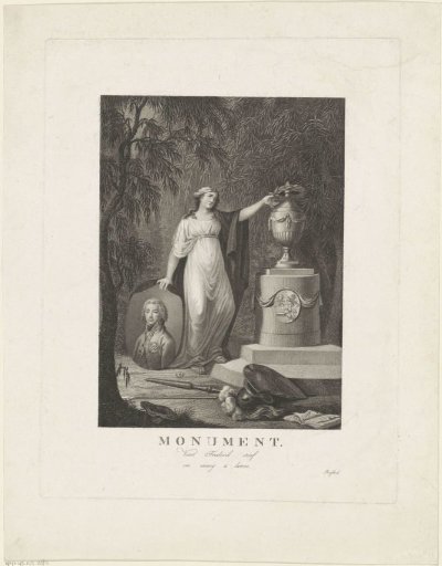 Allegorical Monument to Frederick, Prince of Orange-Nassau, 1799