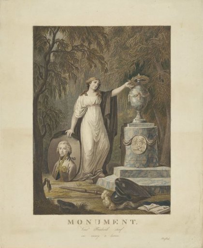 Allegorical Monument to Frederick, Prince of Orange-Nassau, 1799