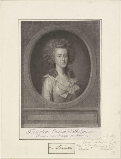Portrait of Louise, Princess of Orange-Nassau
