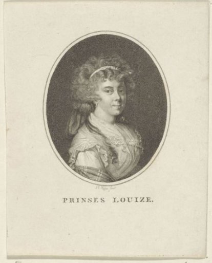 Portrait of Louise, Princess of Orange-Nassau