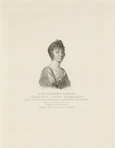 Portrait of Louise, Princess of Orange-Nassau