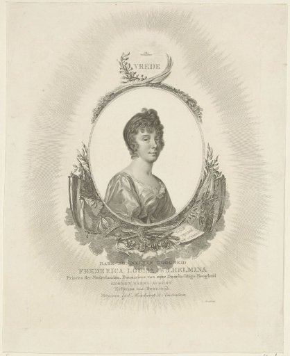 Portrait of Louise, Princess of Orange-Nassau