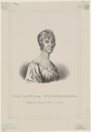 Portrait of Louise, Princess of Orange-Nassau