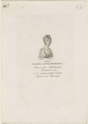 Portrait of Louise, Princess of Orange-Nassau
