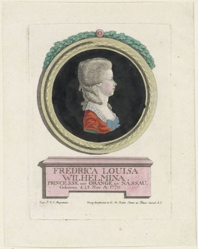 Portrait of Louise, Princess of Orange-Nassau