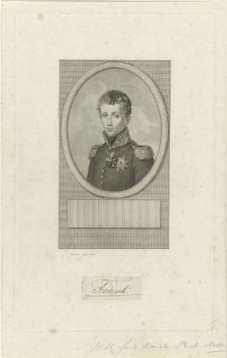 Portrait of Frederick, Prince of the Netherlands