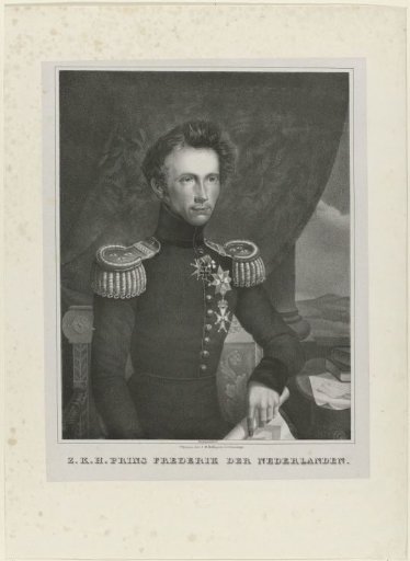 Portrait of Frederick, Prince of the Netherlands