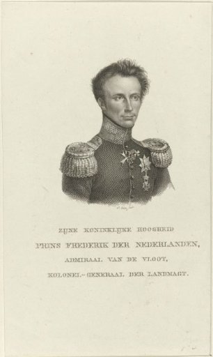 Portrait of Frederick, Prince of the Netherlands