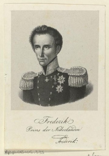 Portrait of Frederick, Prince of the Netherlands