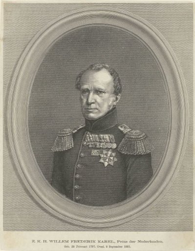 Portrait of Frederick, Prince of the Netherlands