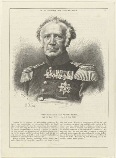 Portrait of Frederick, Prince of the Netherlands
