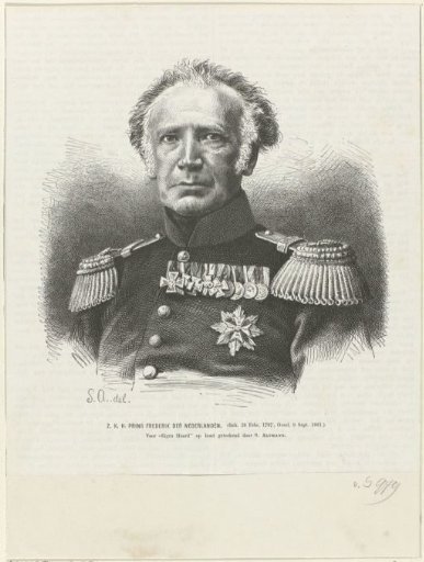 Portrait of Frederick, Prince of the Netherlands