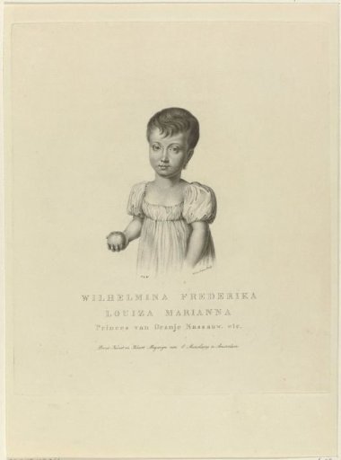 Portrait of Marianne, Princess of the Netherlands