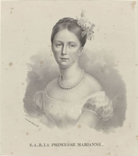 Portrait of Marianne, Princess of the Netherlands