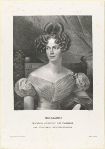 Portrait of Marianne, Princess of the Netherlands