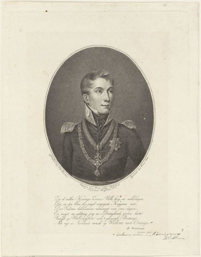 Portrait of William II, King of the Netherlands