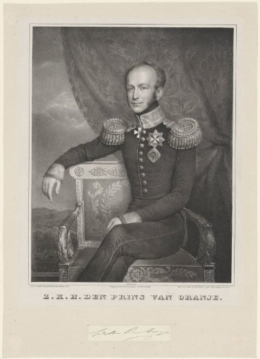 Portrait of William II, King of the Netherlands