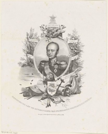Portrait of William II, King of the Netherlands