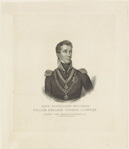 Portrait of William II, King of the Netherlands