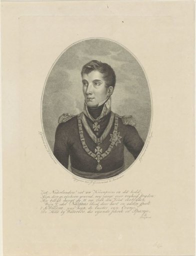 Portrait of William II, King of the Netherlands