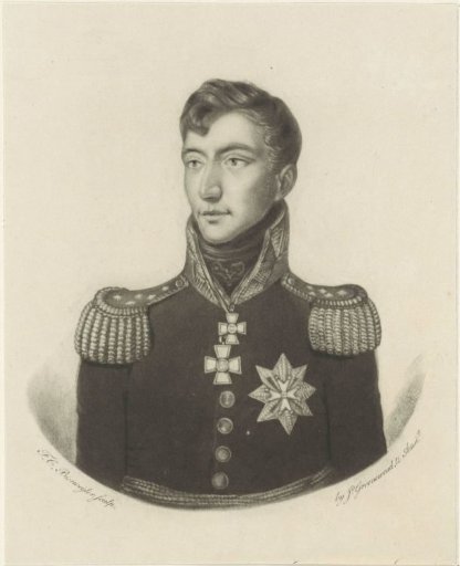 Portrait of William II, King of the Netherlands