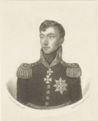 Portrait of William II, King of the Netherlands