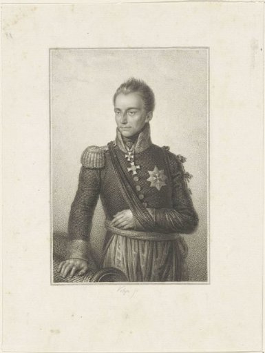 Portrait of William II, King of the Netherlands