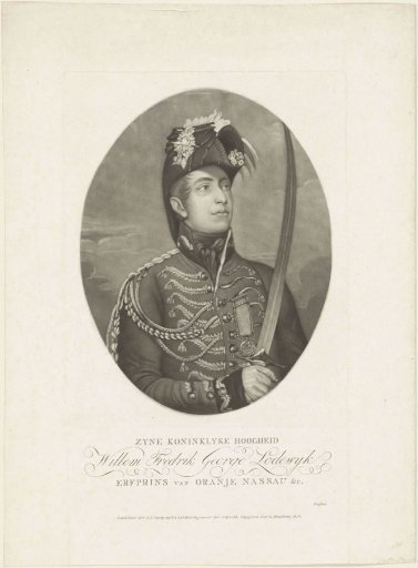 Portrait of William II, King of the Netherlands