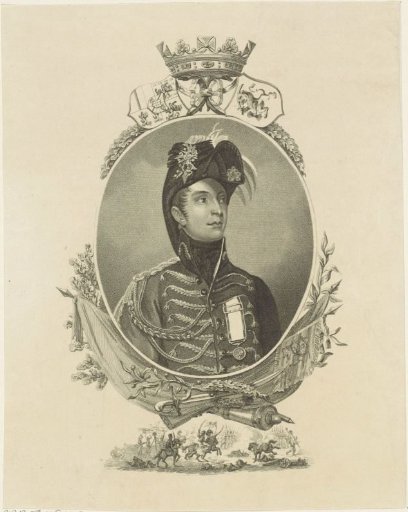 Portrait of William II, King of the Netherlands