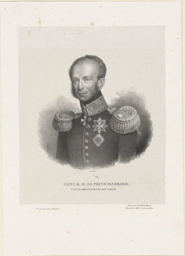 Portrait of William II, King of the Netherlands