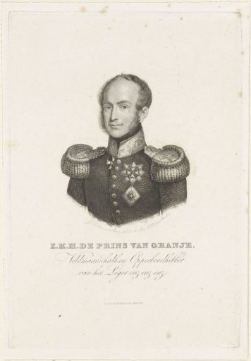 Portrait of William II, King of the Netherlands