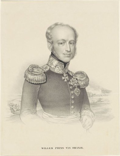 Portrait of William II, King of the Netherlands